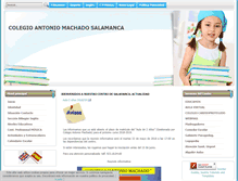 Tablet Screenshot of colegioantoniomachado.es